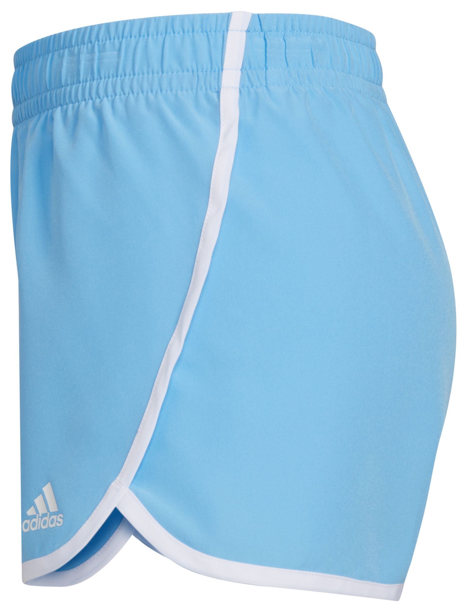 adidas Girls' Elastic Waistband Retro Woven Shorts product image