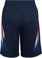 adidas Boys' AEROREADY Gradient 3-Stripe Shorts product image