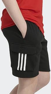 adidas Boys' Elastic Waistband Cargo Fleece Shorts product image