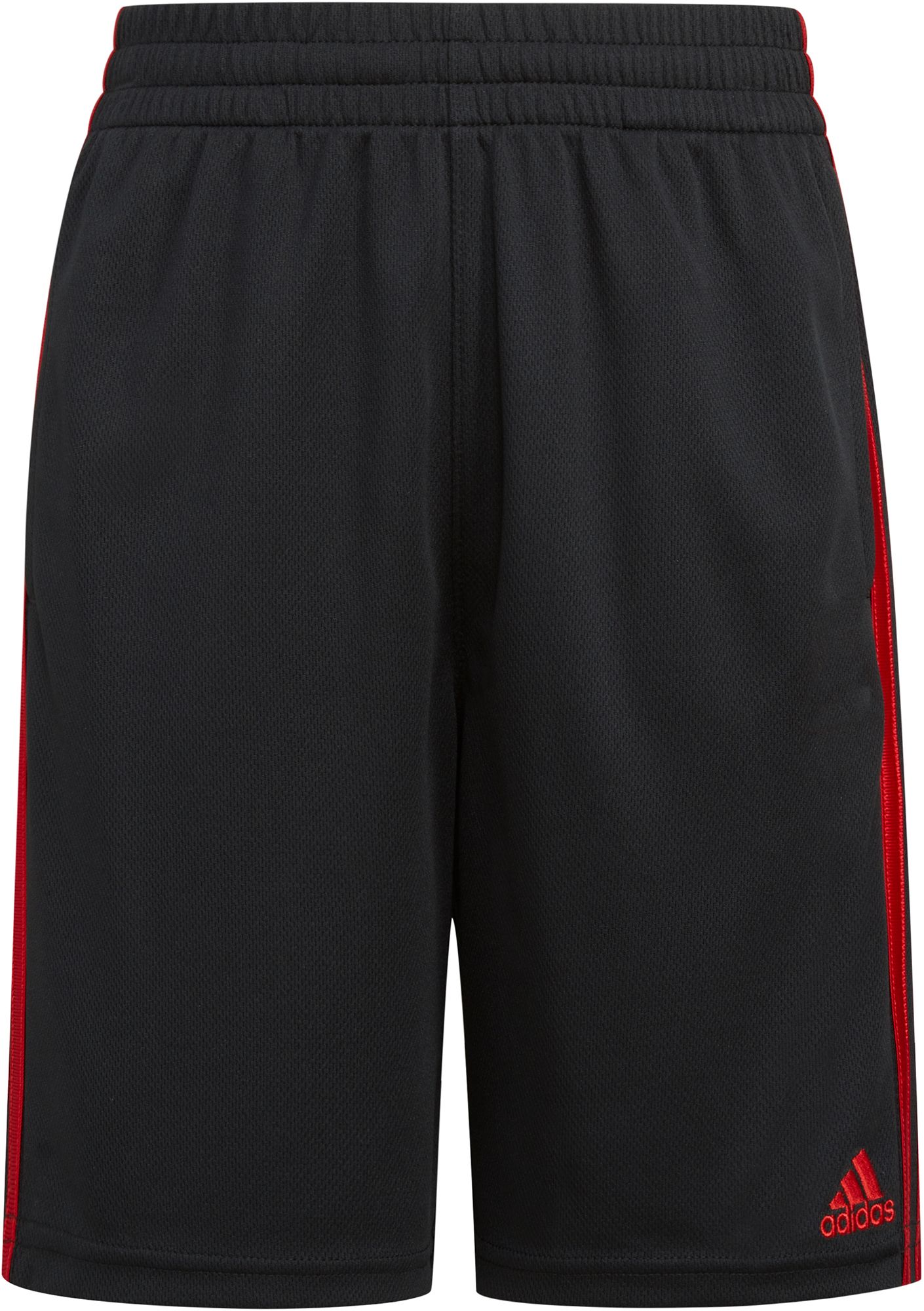 Adidas Boys' Elastic Waistband Classic 3-Stripes Shorts