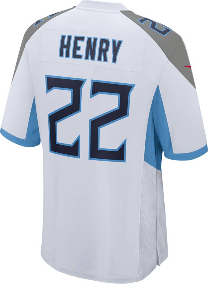 Nike Men's Tennessee Titans Derrick Henry #22 White Game Jersey
