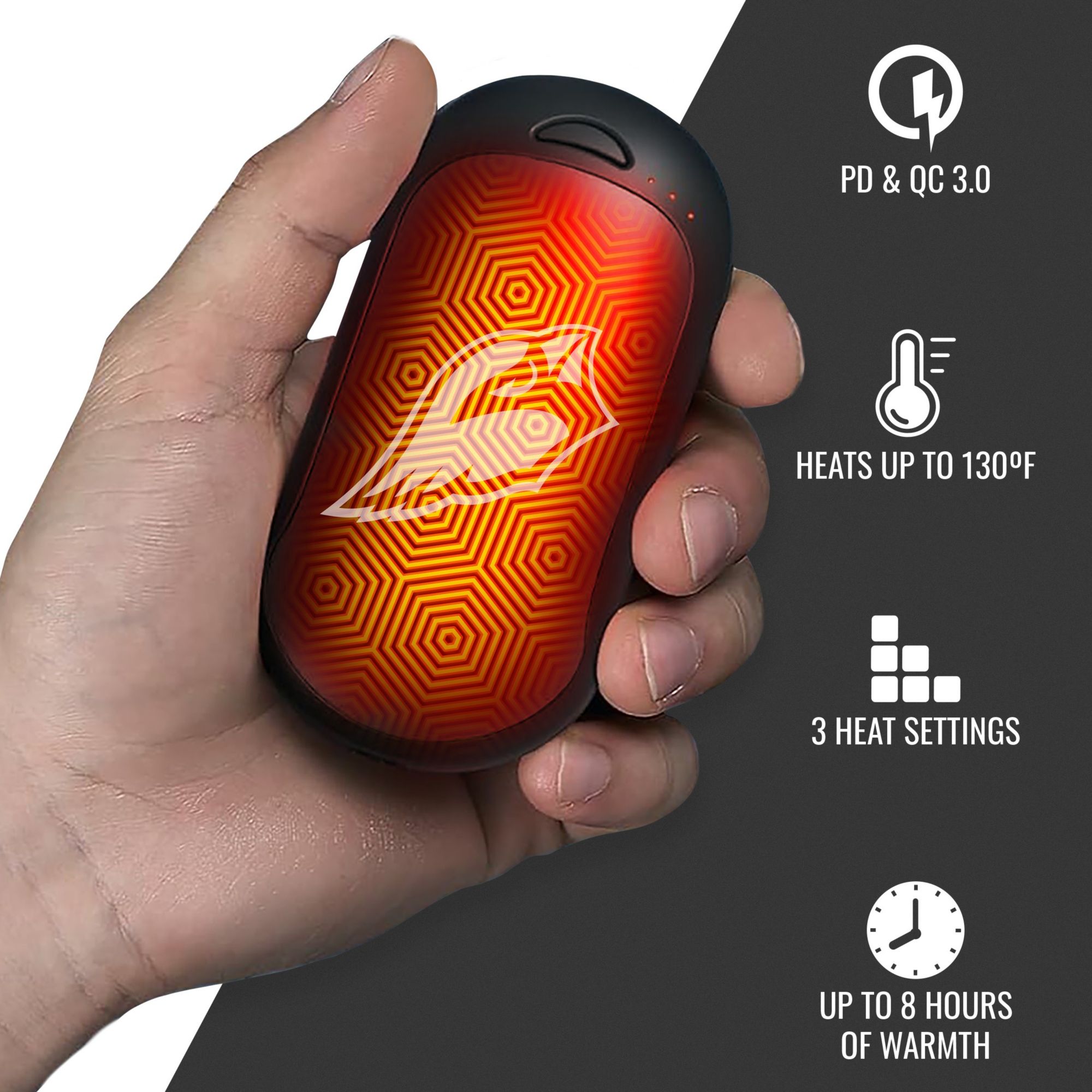 ActionHeat Arizona Cardinals Rechargeable Hand Warmer - Single product image