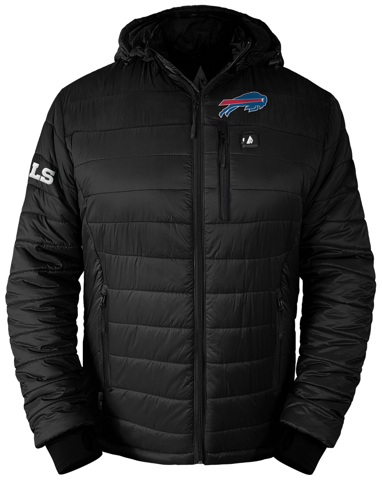 ActionHeat Men's Buffalo Bills Black 5V Battery Heated Puffer Jacket product image