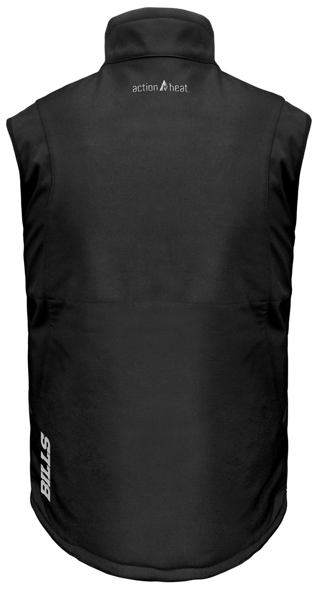ActionHeat Men's Buffalo Bills Black 5V Battery Heated Softshell Vest product image