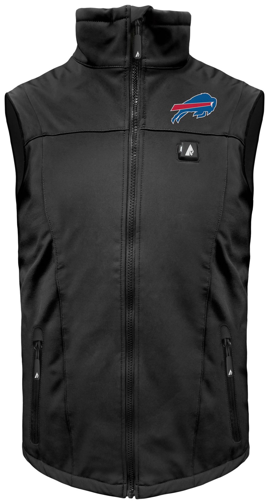 ActionHeat Men's Buffalo Bills Black 5V Battery Heated Softshell Vest product image