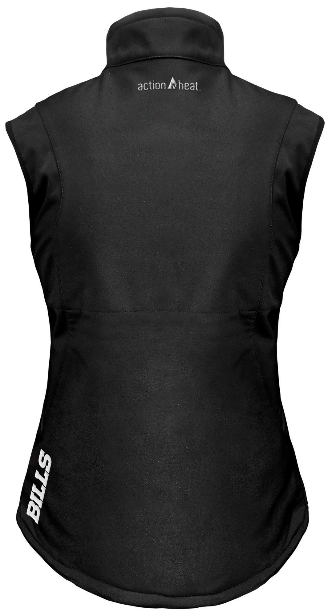 ActionHeat Women's Buffalo Bills Black 5V Battery Heated Softshell Vest product image