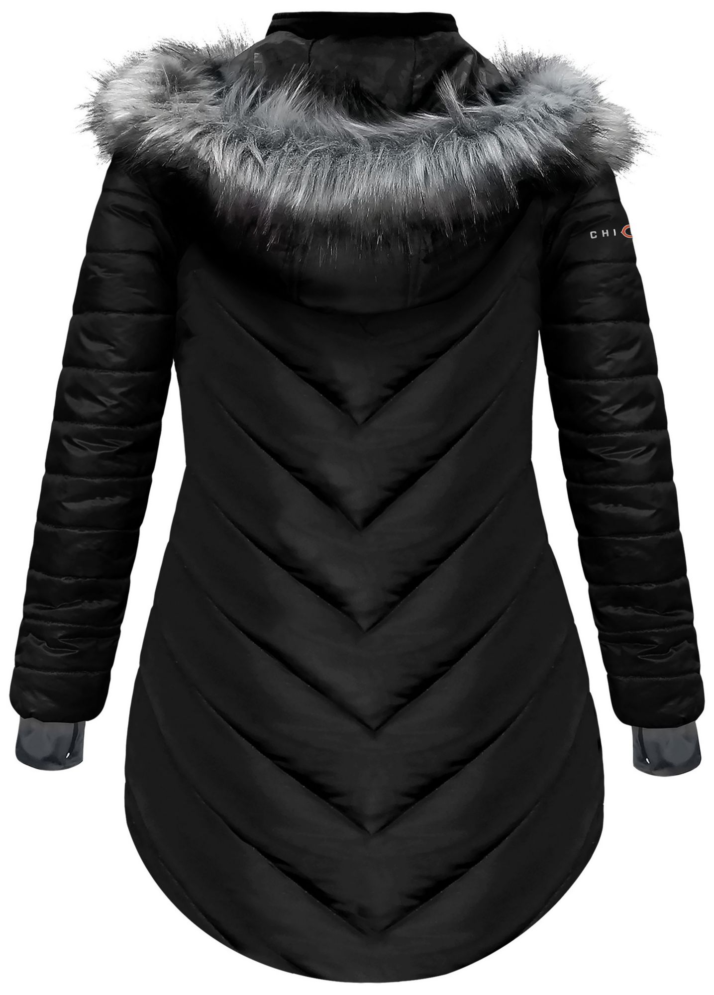 ActionHeat Women's Chicago Bears Black 5V Battery Heated Puffer Jacket product image