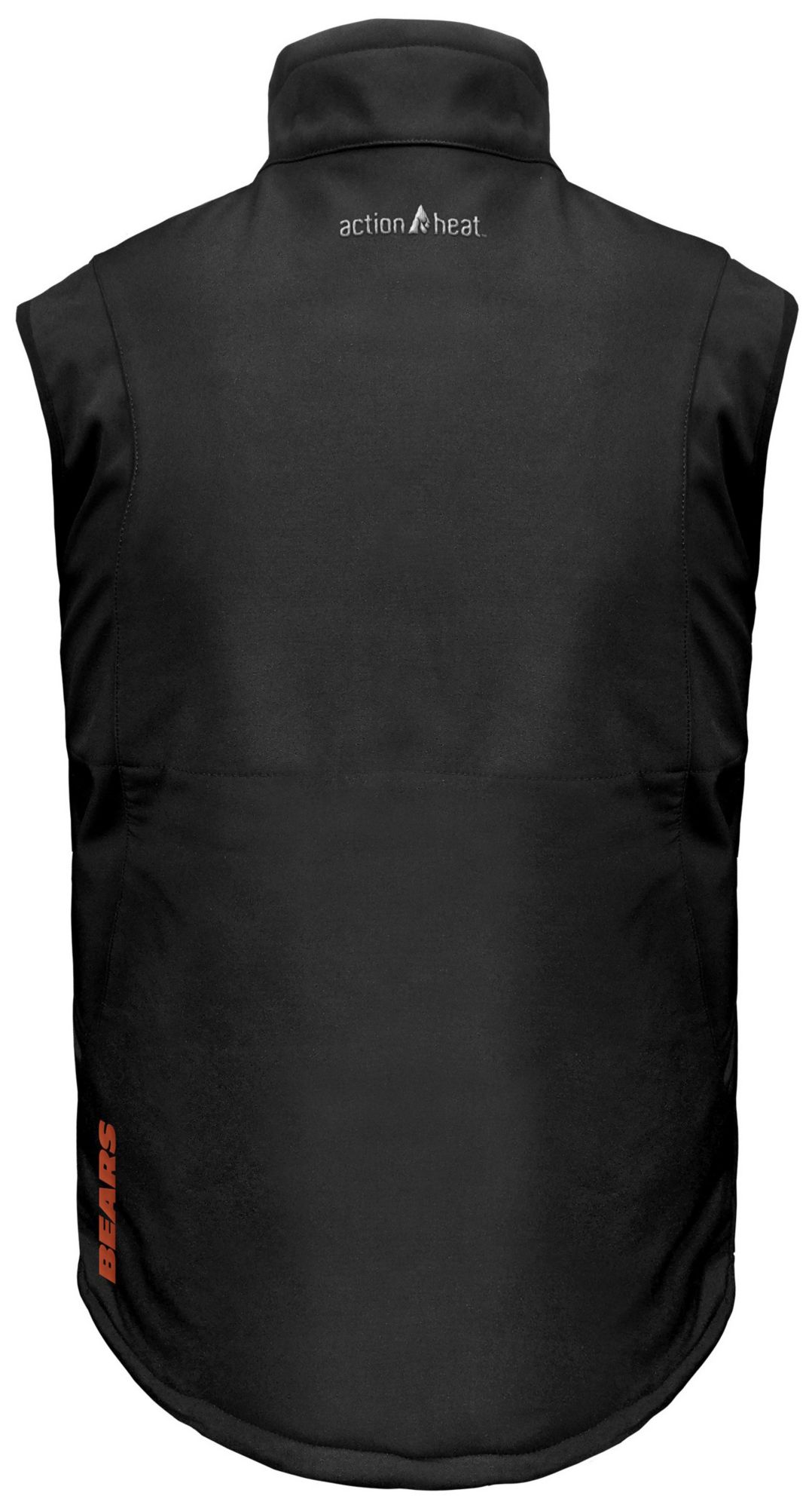 ActionHeat Men's Chicago Bears Black 5V Battery Heated Softshell Vest product image