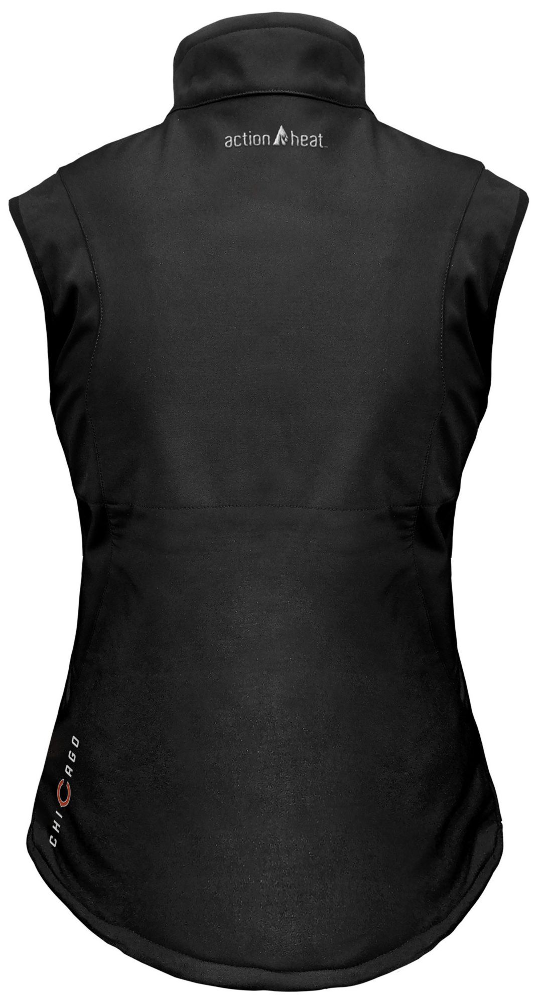 ActionHeat Women's Chicago Bears Black 5V Battery Heated Softshell Vest product image