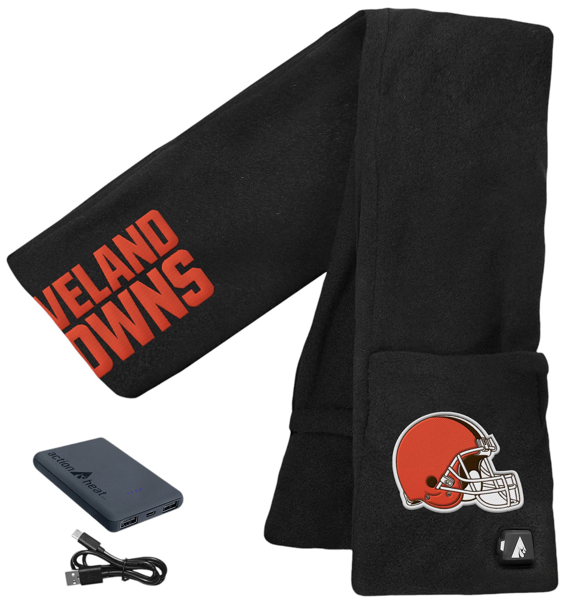 ActionHeat Cleveland Browns 5V Battery Heated Scarf product image