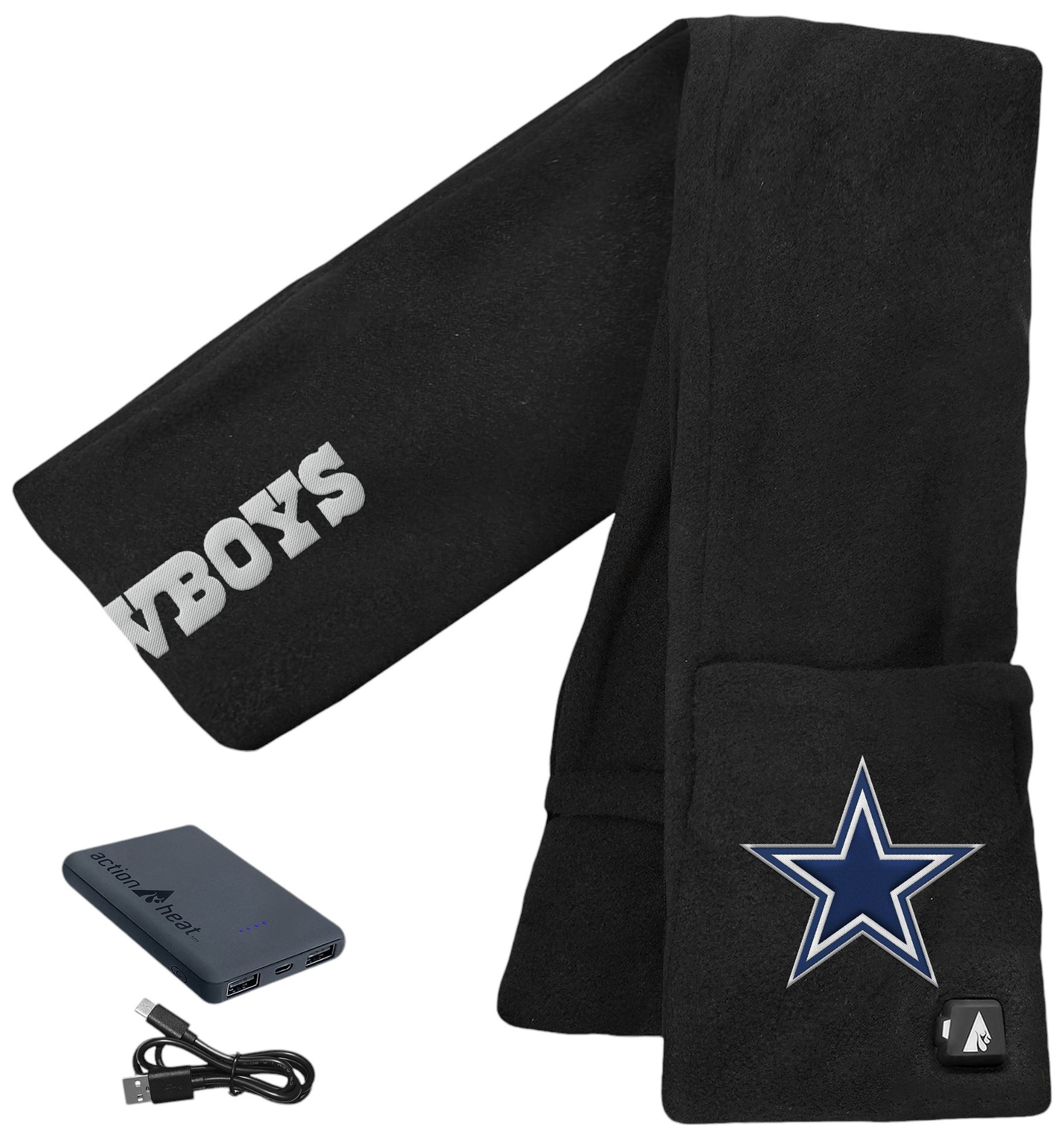 ActionHeat Dallas Cowboys 5V Battery Heated Scarf product image