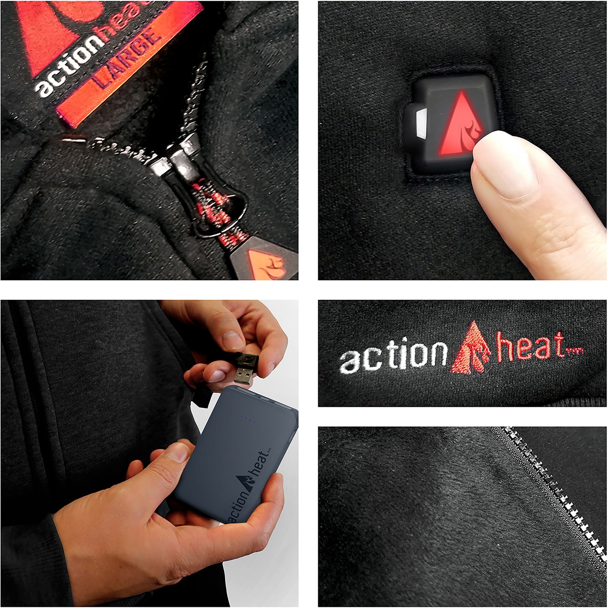 ActionHeat Men's 5V Battery Heated Hoodie product image