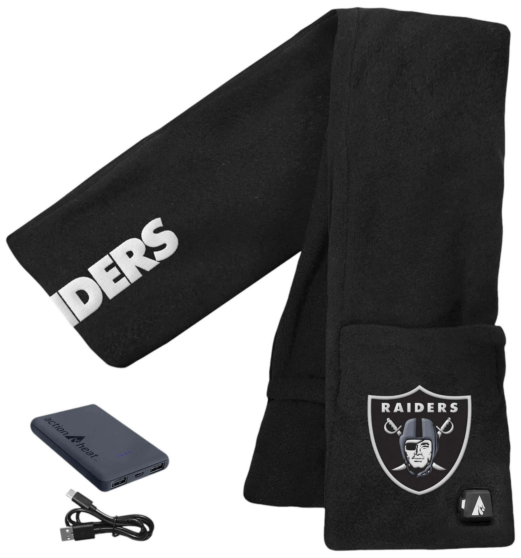 ActionHeat Las Vegas Raiders 5V Battery Heated Scarf product image