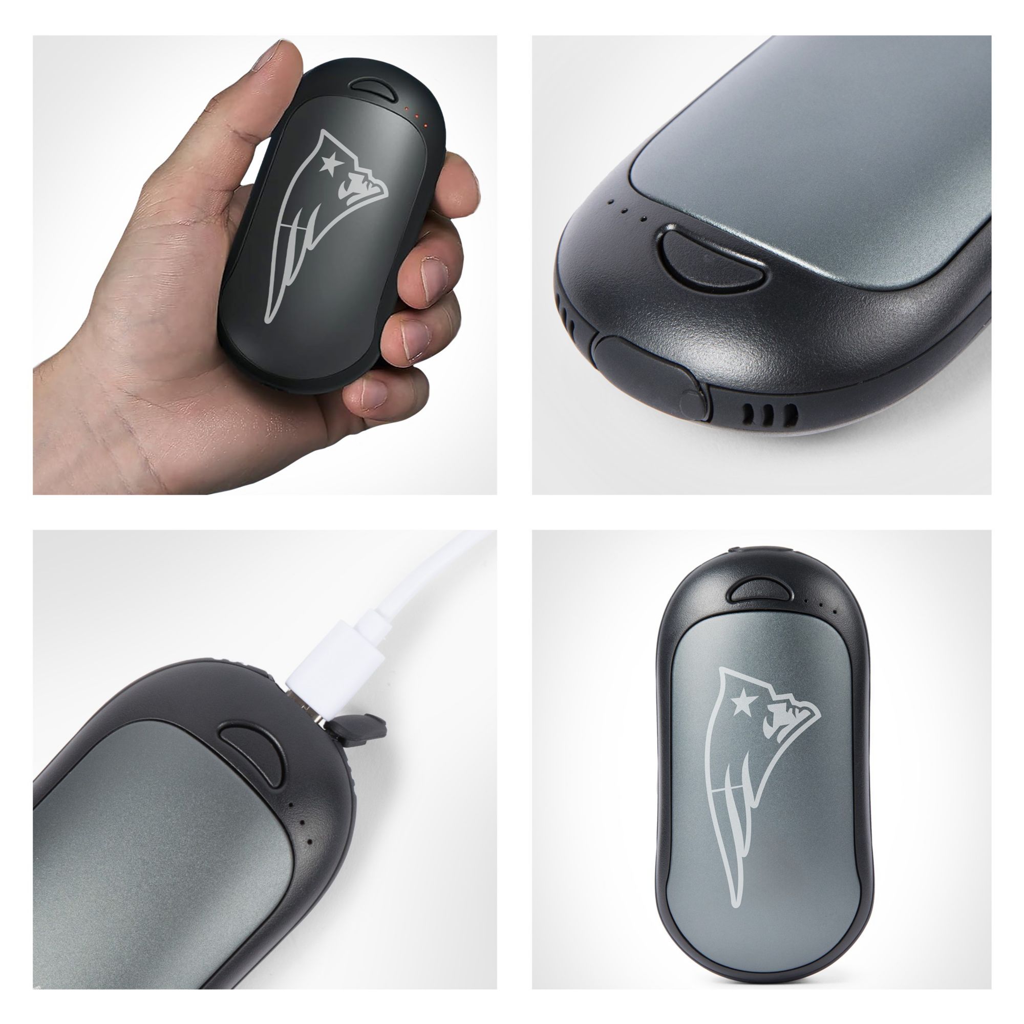 ActionHeat New England Patriots Rechargeable Hand Warmer - Single product image