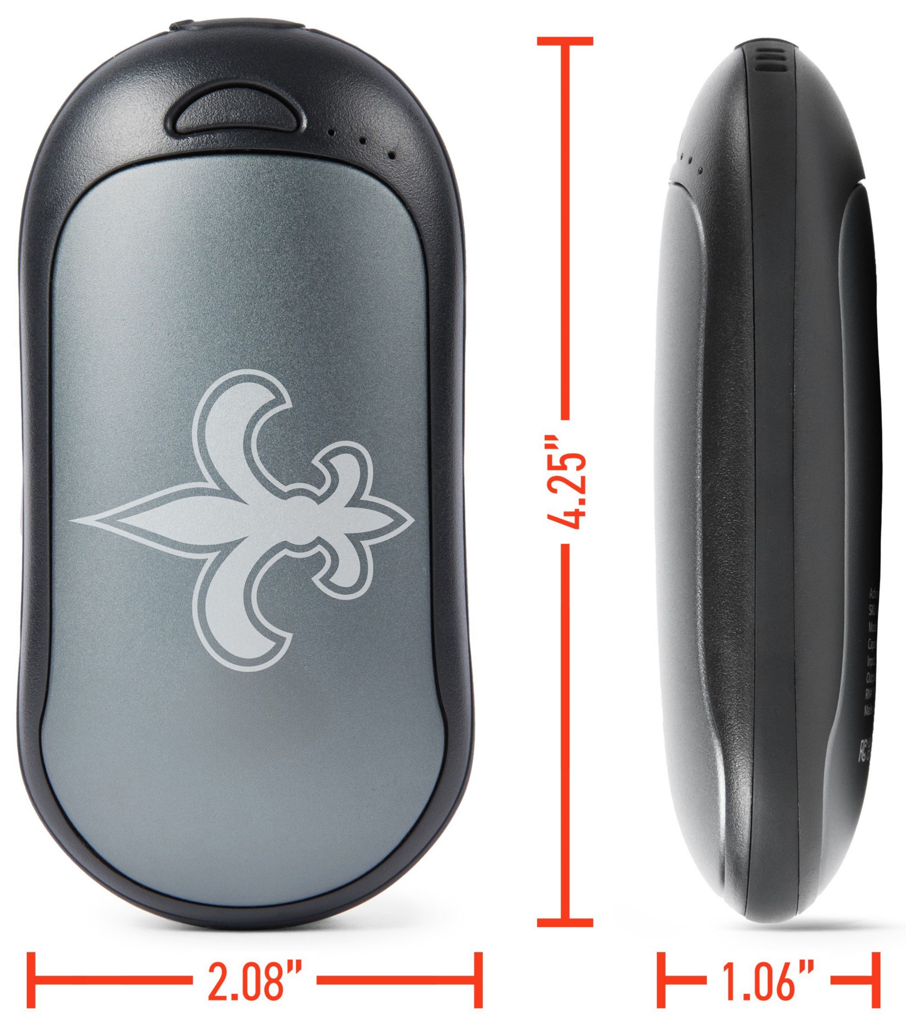 ActionHeat New Orleans Saints Rechargeable Hand Warmer - Single product image