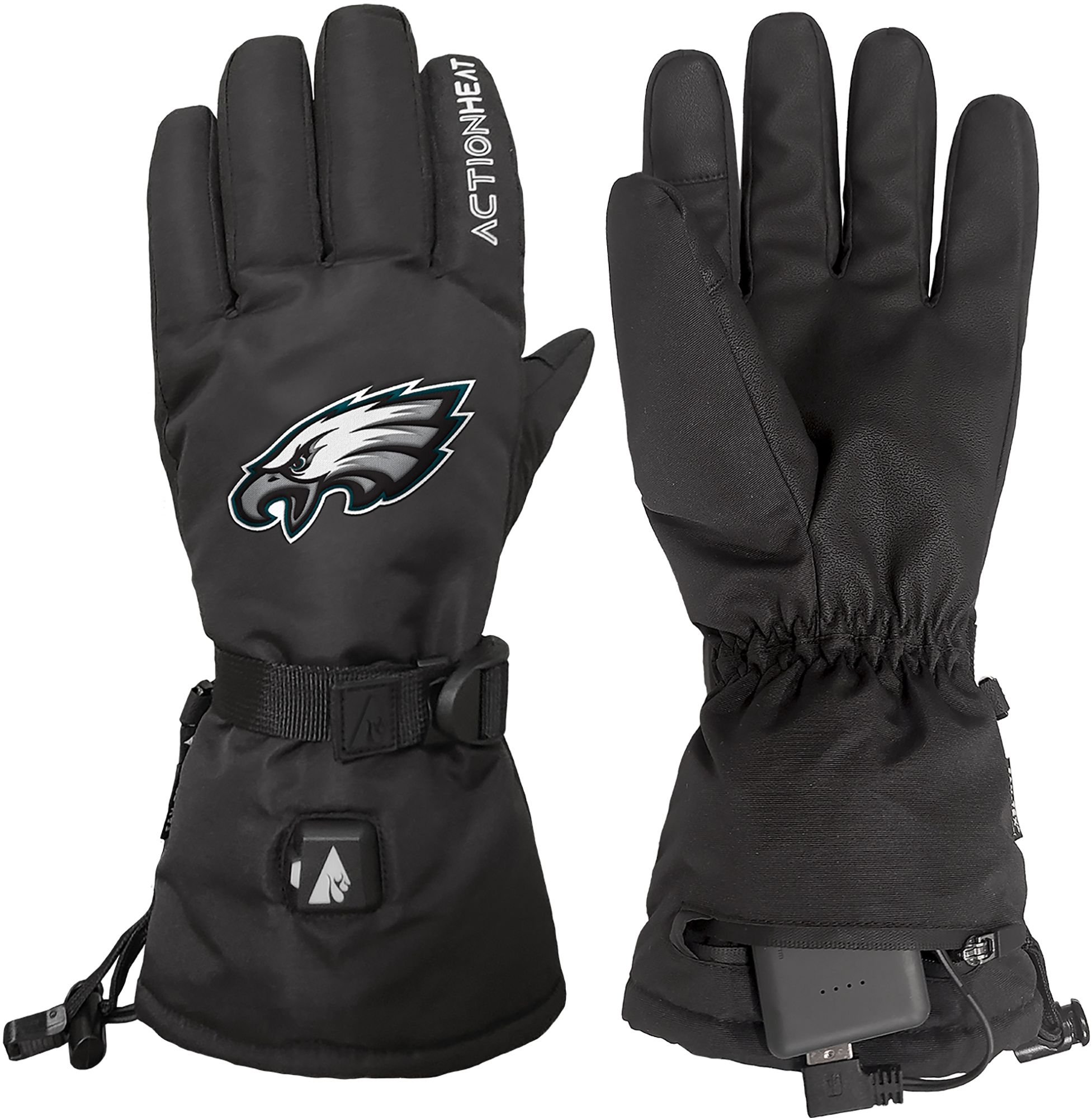 ActionHeat Adult Philadelphia Eagles 5V Premium Battery Heated Gloves product image