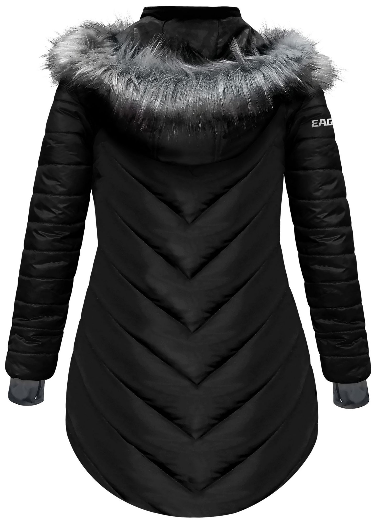 ActionHeat Women's Philadelphia Eagles Black 5V Battery Heated Puffer Jacket product image