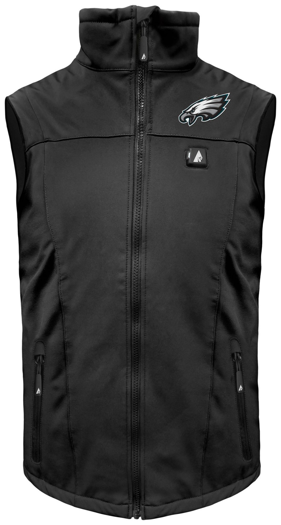ActionHeat Men's Philadelphia Eagles Black 5V Battery Heated Softshell Vest product image