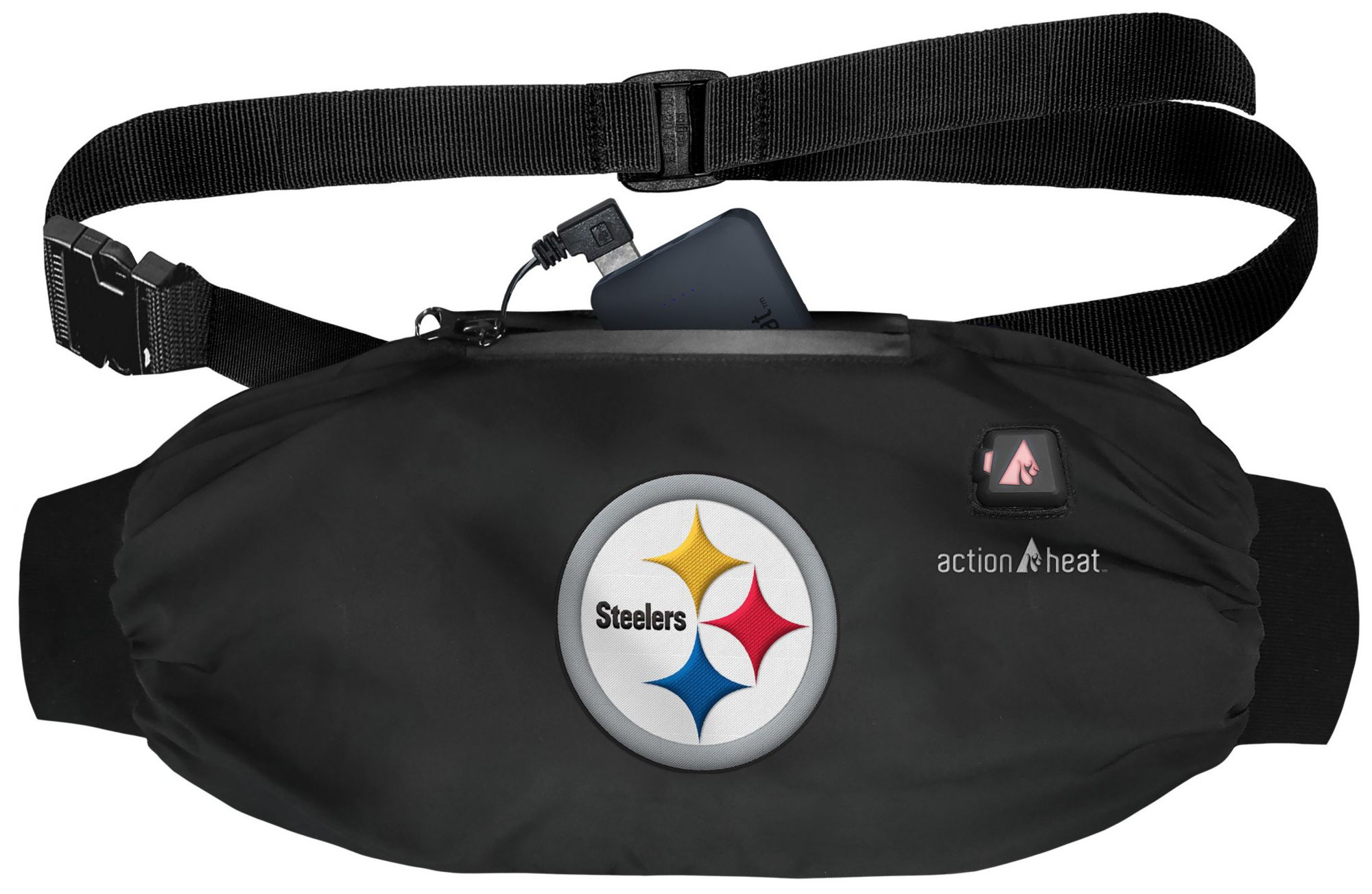 ActionHeat Pittsburgh Steelers 5V Battery Heated Hand Muff Warmer product image