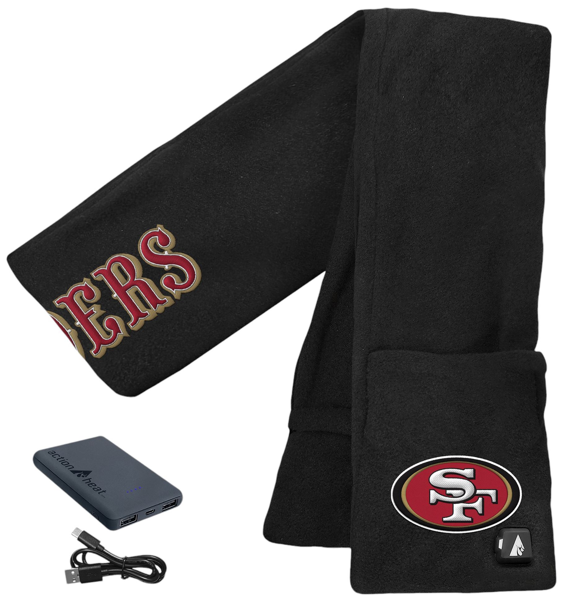 ActionHeat San Francisco 49ers 5V Battery Heated Scarf product image
