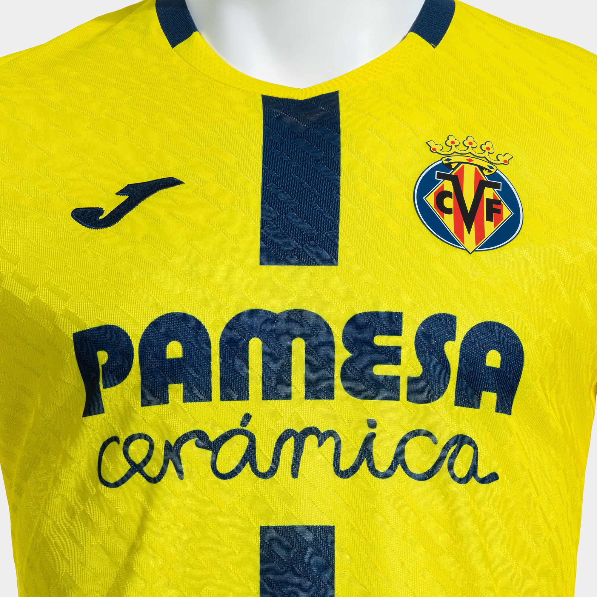 JOMA Men's Villarreal CF 2025 Yellow Third Replica Home Jersey product image