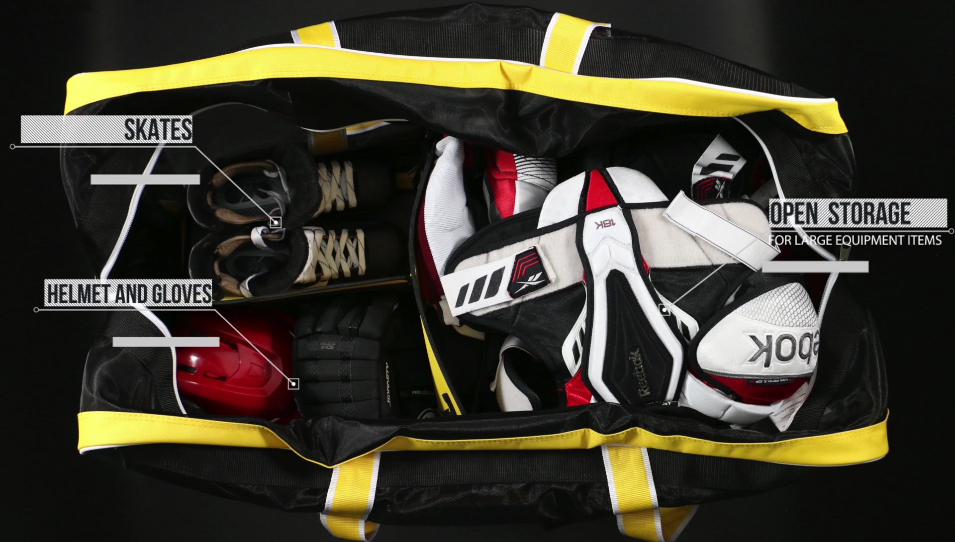 grit airbox hockey bag