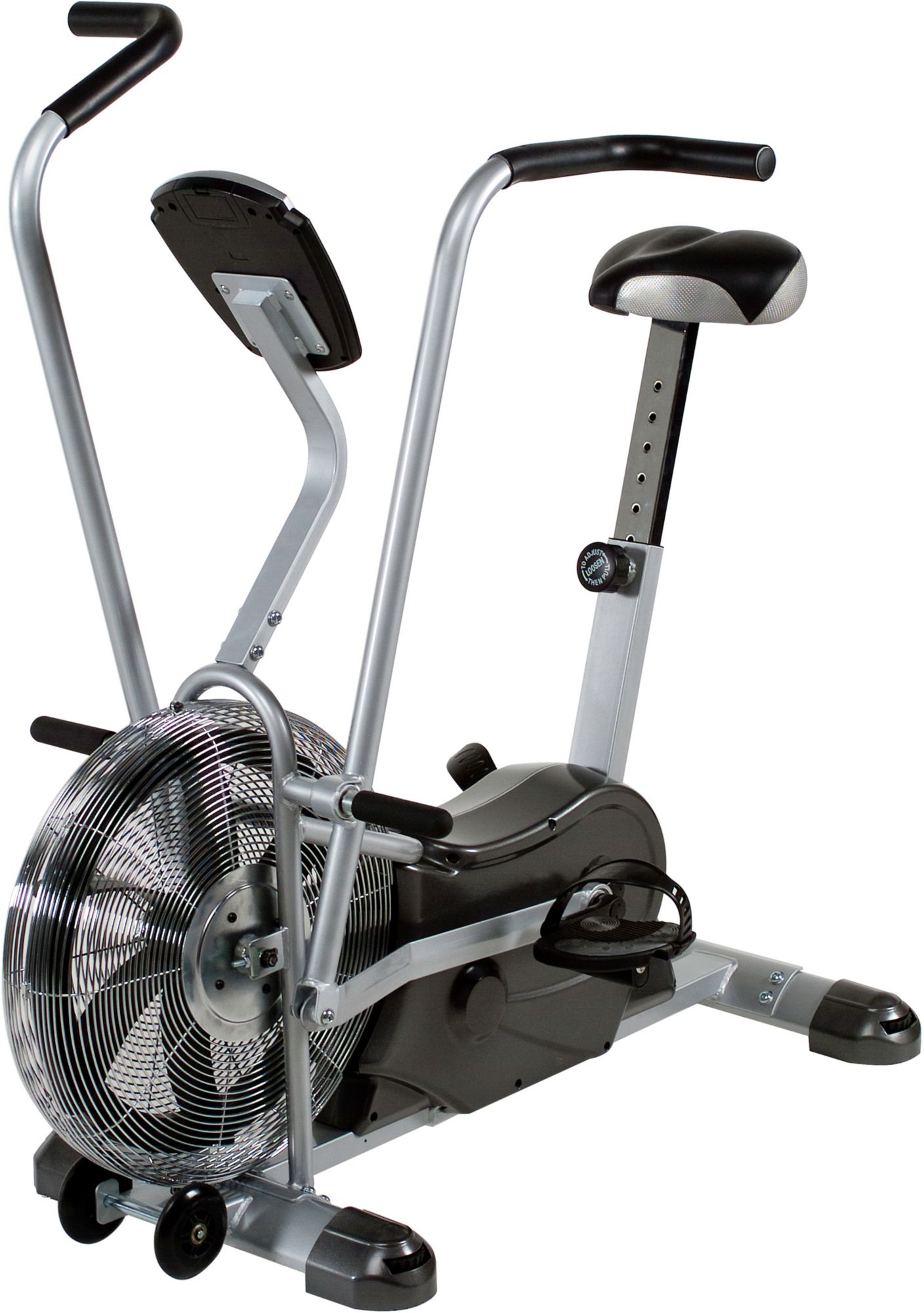 marcy deluxe air fan exercise bike