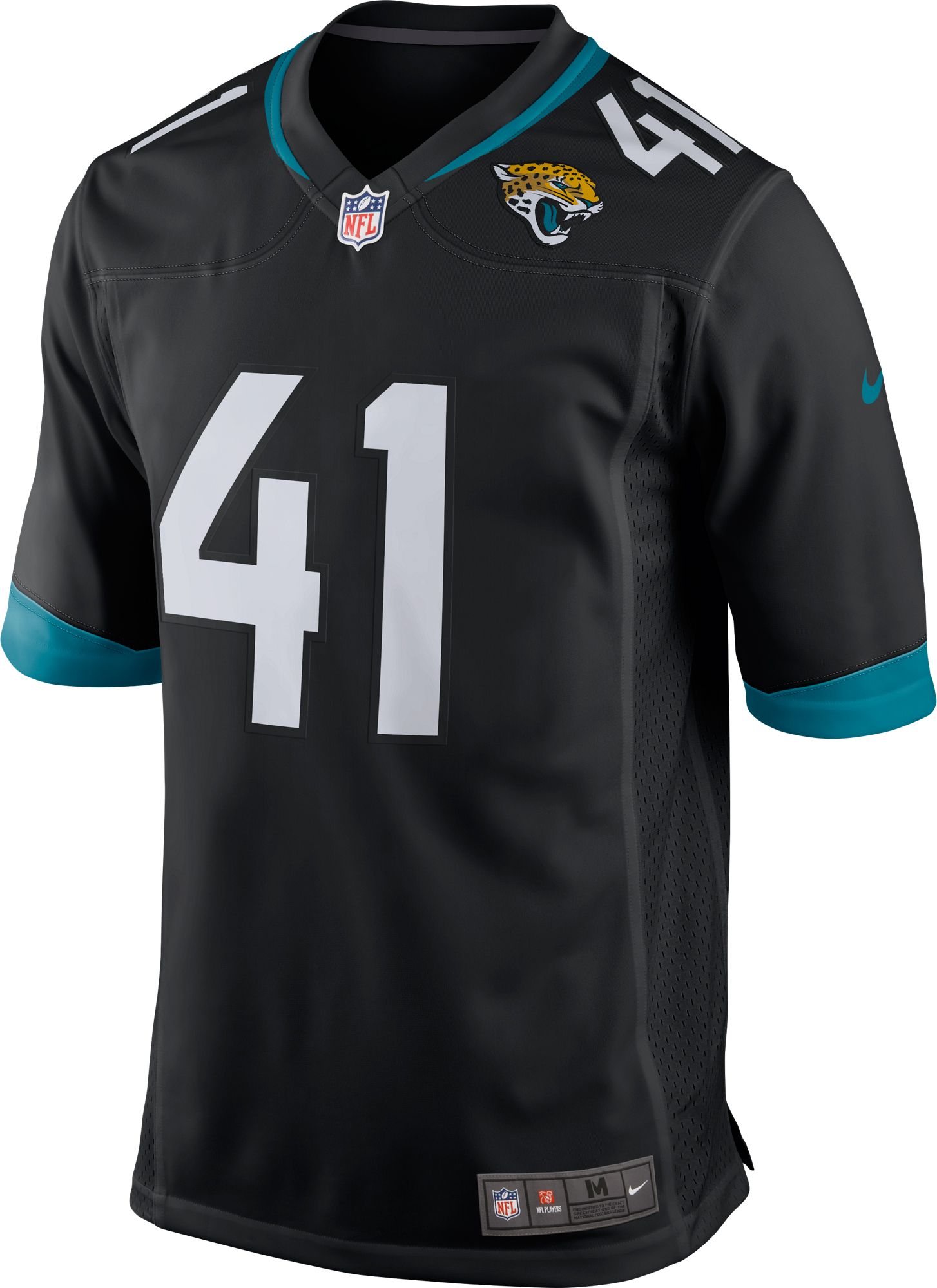 Nike Men's Jacksonville Jaguars Josh Allen #41 Black Game Jersey product image
