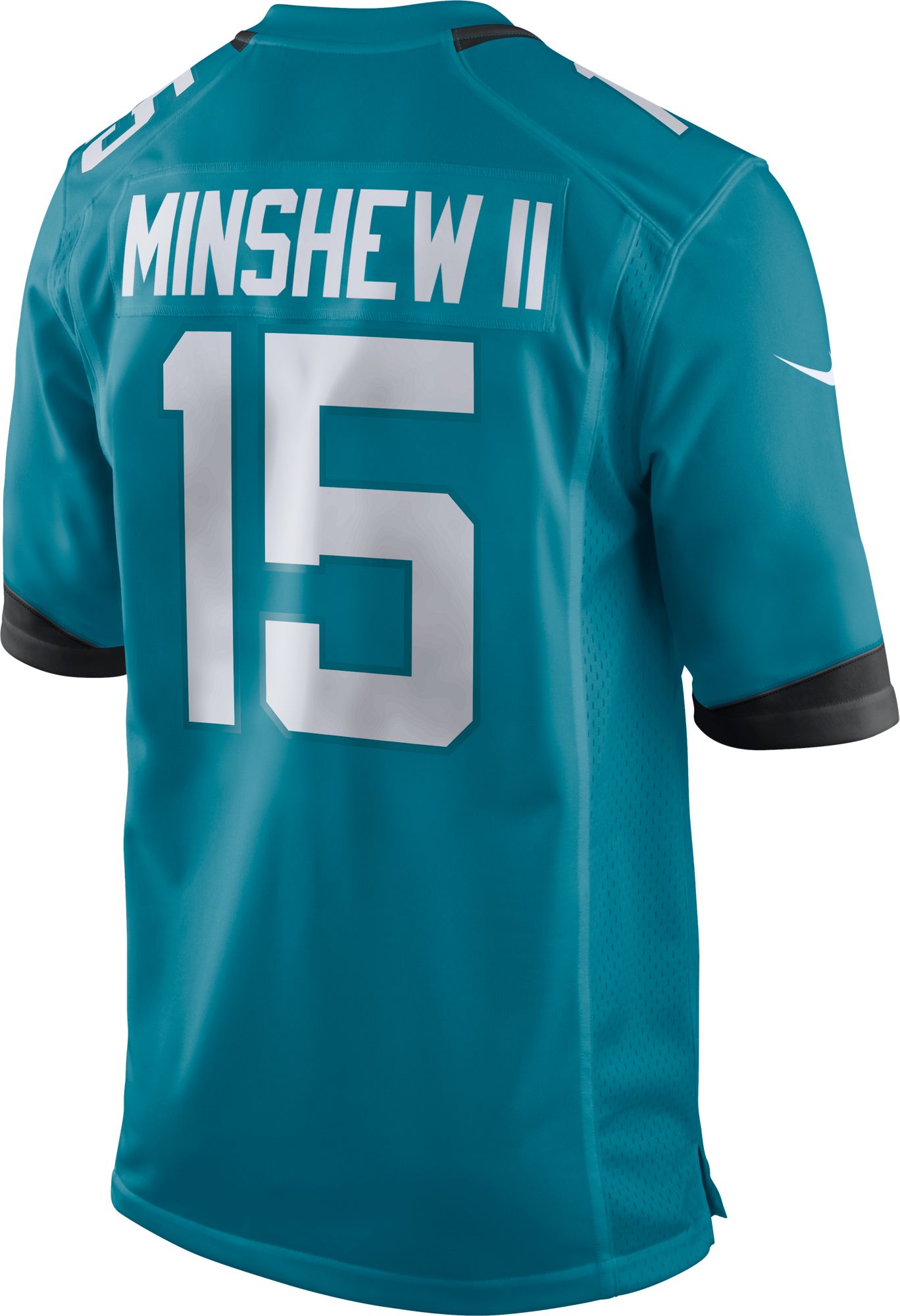 Nike Men's Jacksonville Jaguars Gardner Minshew II #15 Black Game Jersey product image