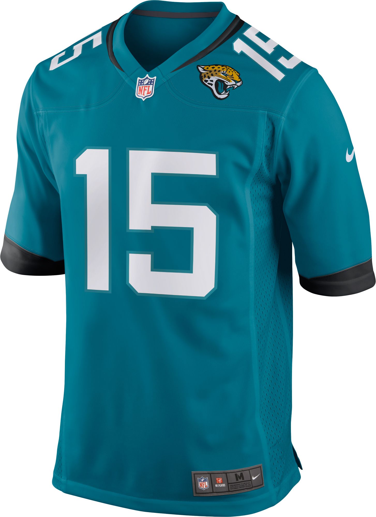 Nike Men's Jacksonville Jaguars Gardner Minshew II #15 Black Game Jersey product image