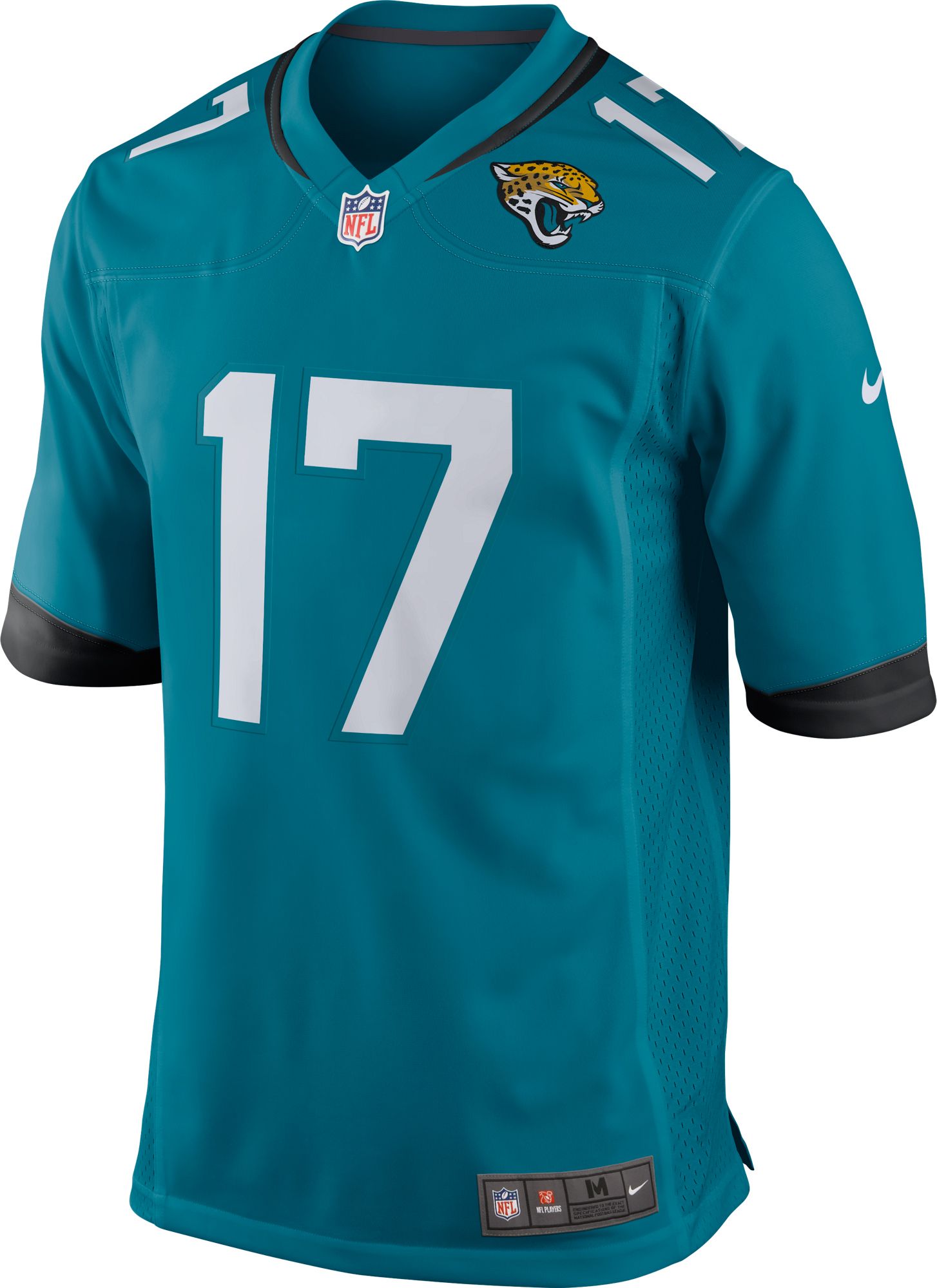 Nike Men's Jacksonville Jaguars DJ Chark #17 Black Game Jersey product image