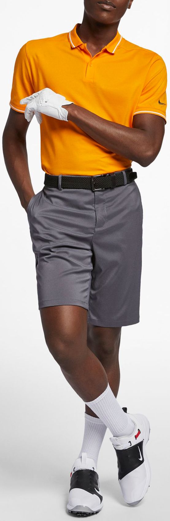 nike men's flat front golf shorts