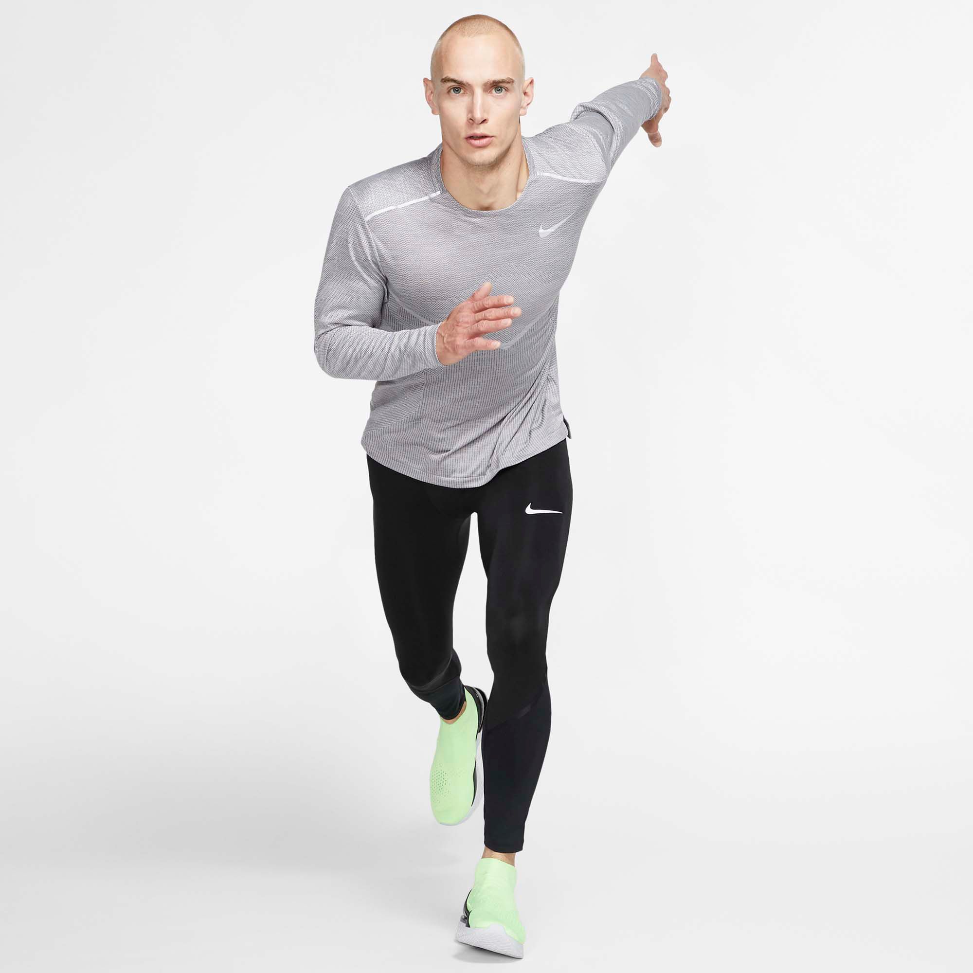 Nike Men's TechKnit Ultra Running Long Sleeve Shirt product image