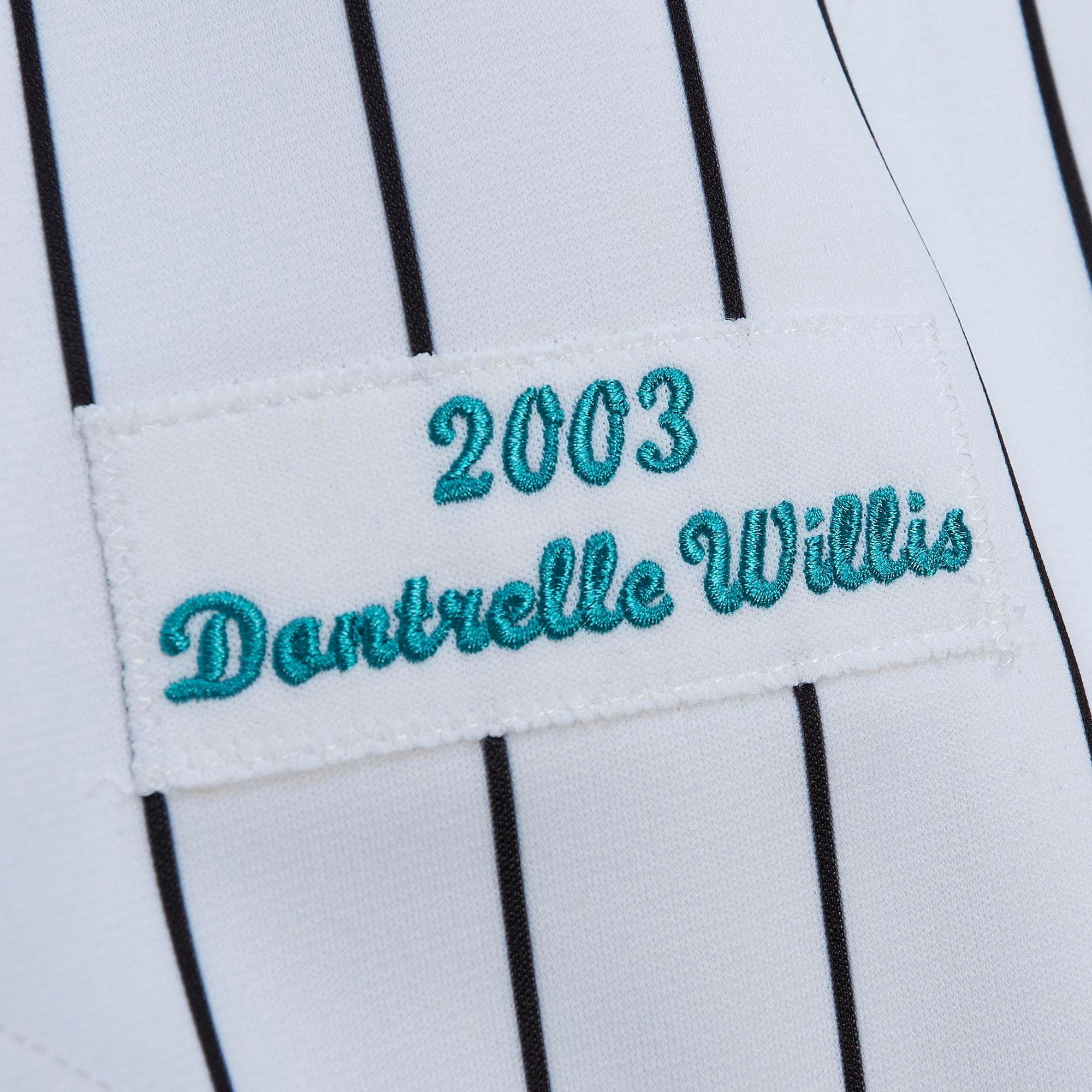 Mitchell & Ness Men's Miami Marlins Dontrelle Willis #35 White Authentic Home Jersey product image