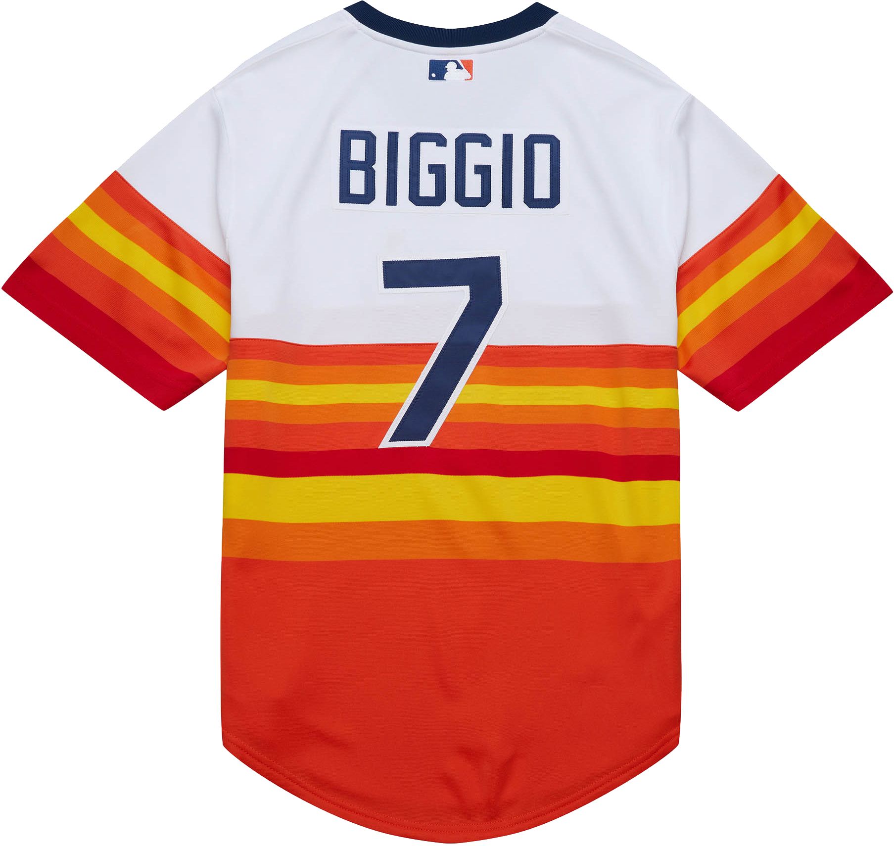 Mitchell & Ness Men's Craig Biggio #7 White Cooperstown Home Authentic Jersey product image