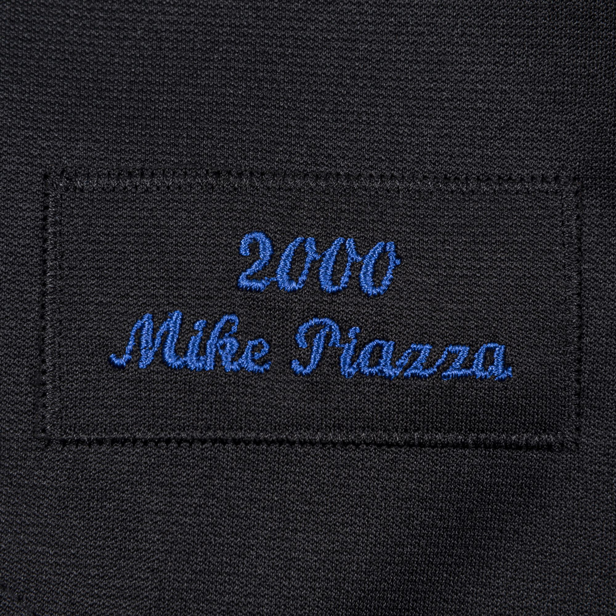Mitchell & Ness Men's New York Mets Mike Piazza #31 Black Authentic Alternate Jersey product image