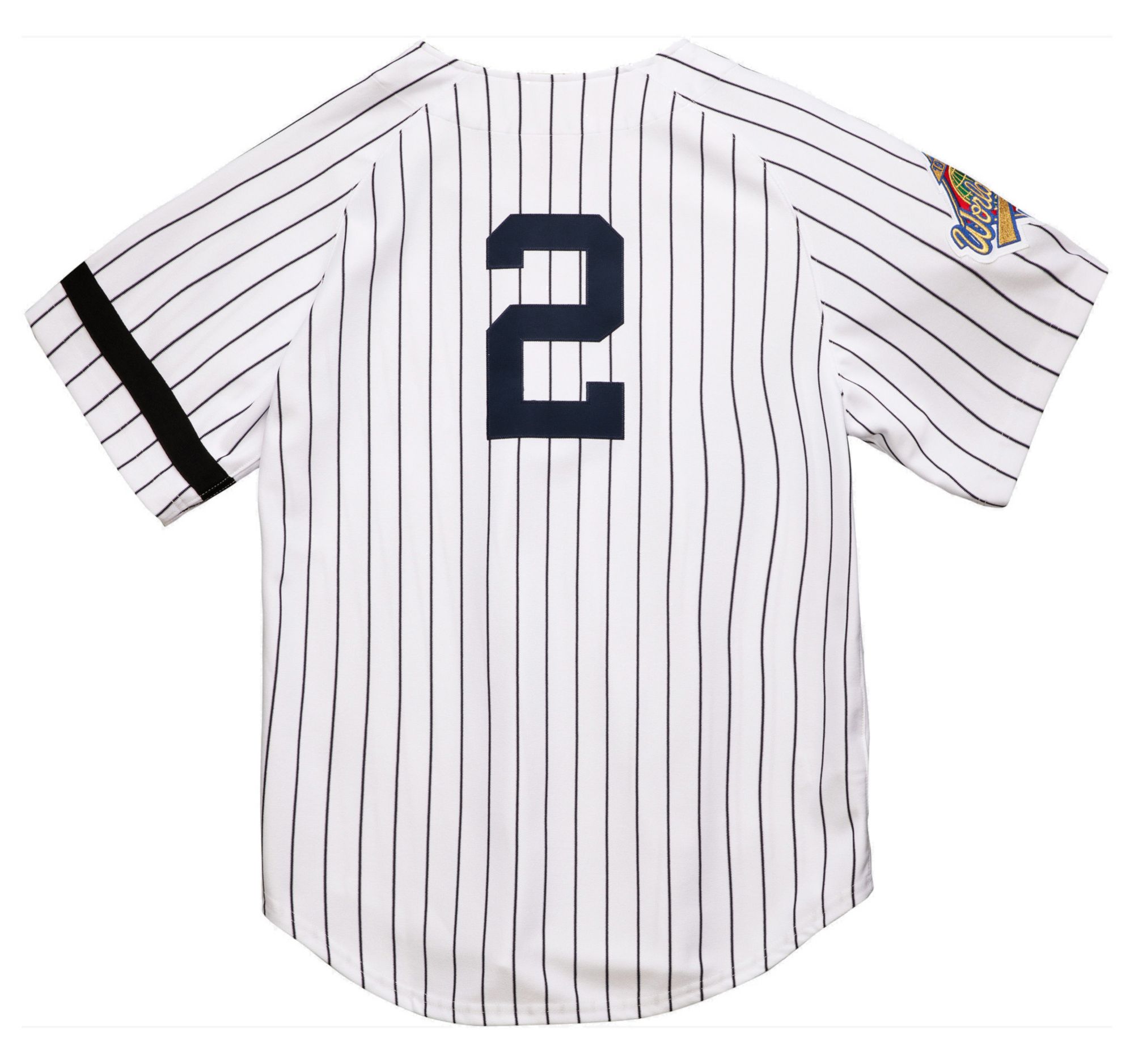 Mitchell & Ness Men's New York Yankees Derek Jeter #2 White Authentic Home Jersey product image
