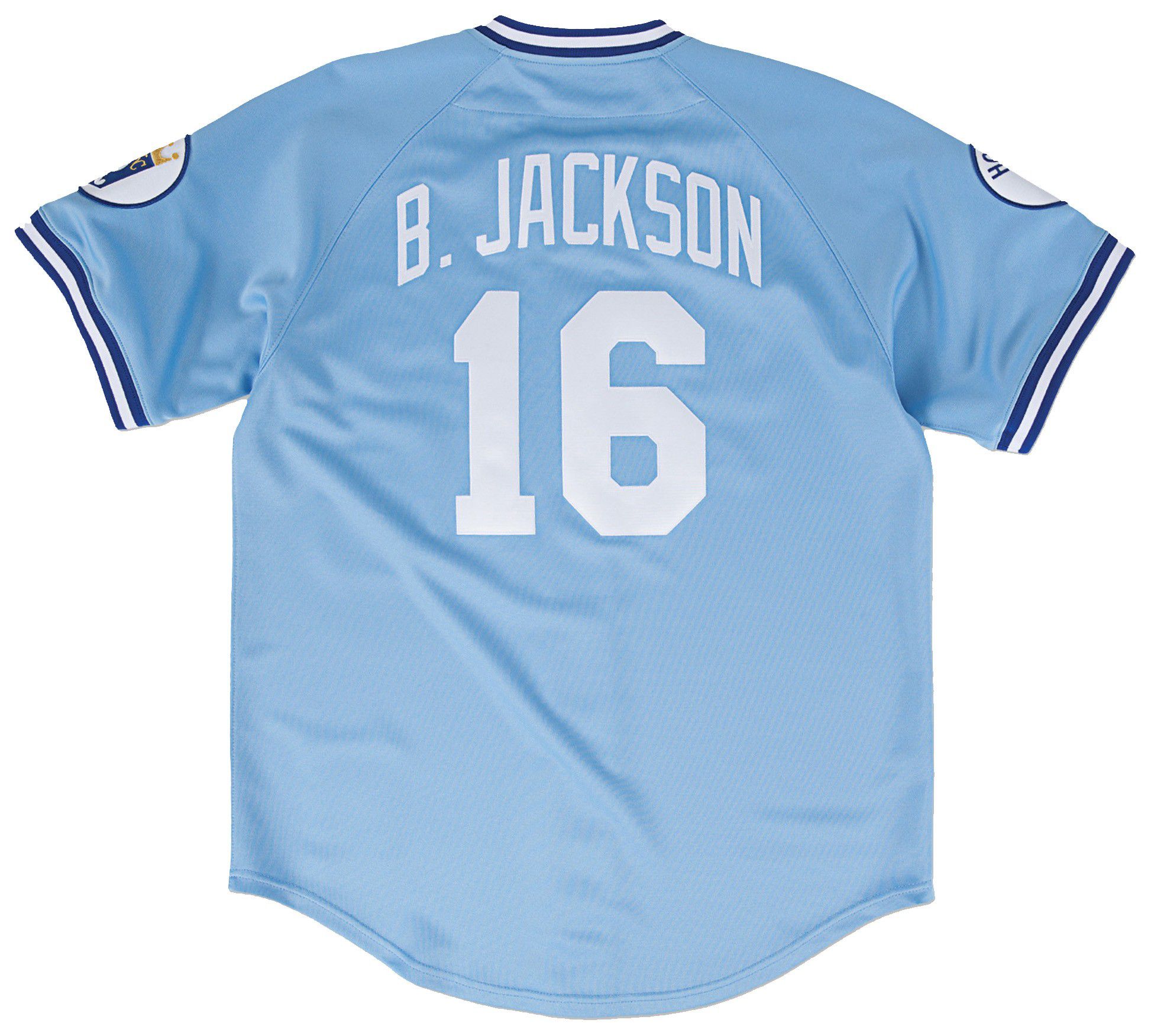 Mitchell & Ness Men's Bo Jackson #16 Kansas City Royals Blue Authentic Jersey product image