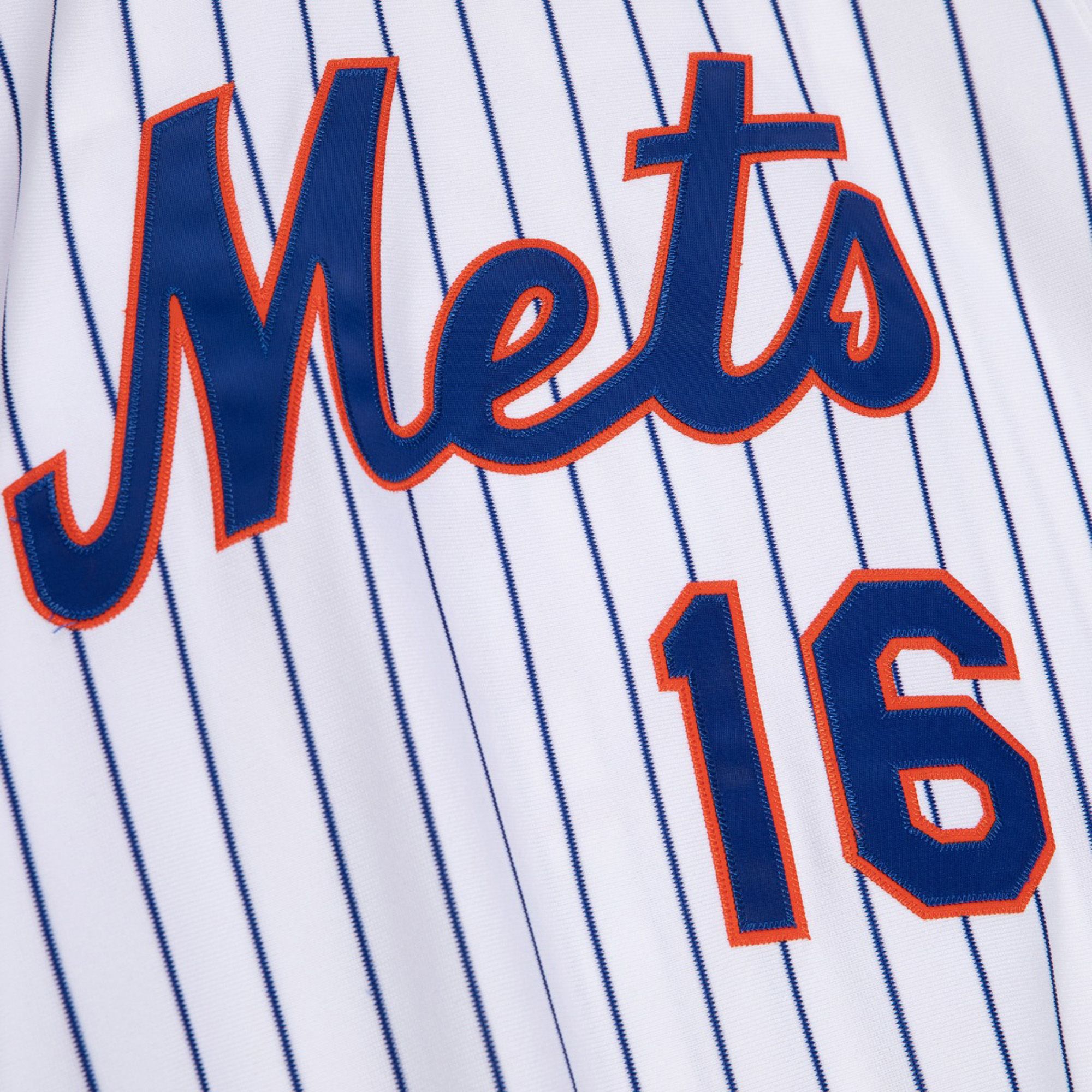 Mitchell & Ness Men's New York Mets Dwight Gooden #16 White Authentic Home Jersey product image