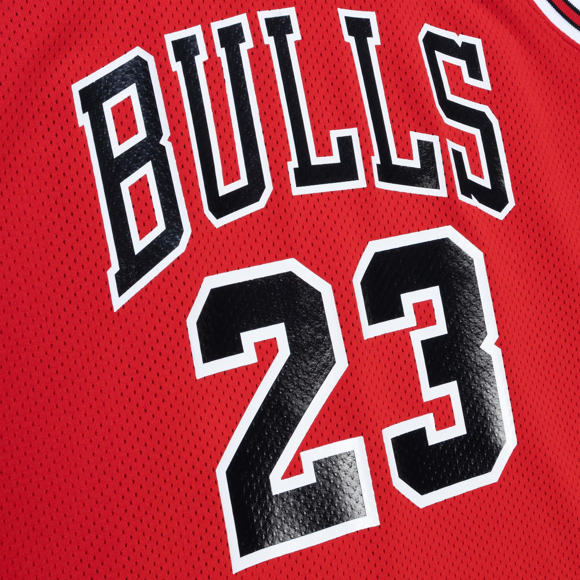 Mitchell & Ness Men's 1991 Chicago Bulls Michael Jordan #23 Hardwood Classics Authentic Jersey product image