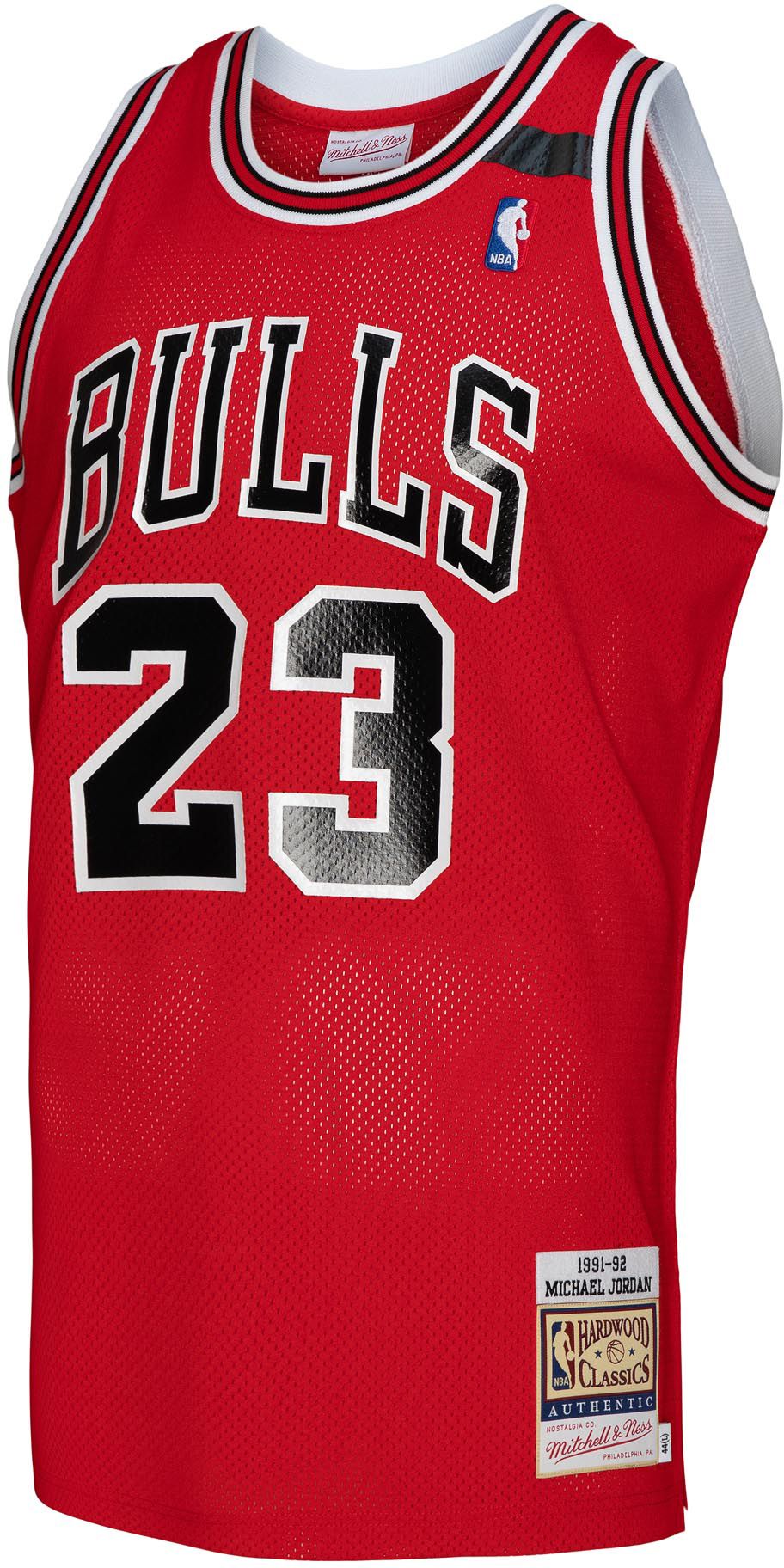 Mitchell & Ness Men's 1991 Chicago Bulls Michael Jordan #23 Hardwood Classics Authentic Jersey product image