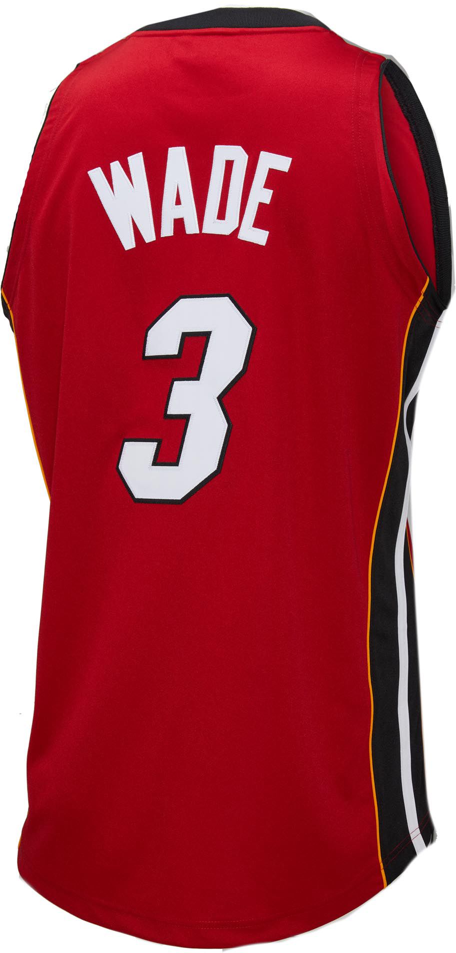 Mitchell & Ness Men's 2005 Miami Heat Dwyane Wade #3 Red Hardwood Classics Authentic Jersey product image