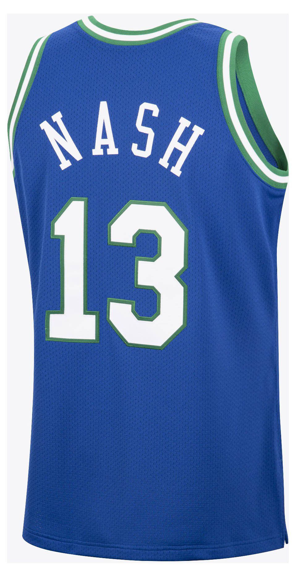 Mitchell & Ness Men's Dallas Mavericks Steve Nash #13 Blue 1998 Authentic HWC Jersey product image