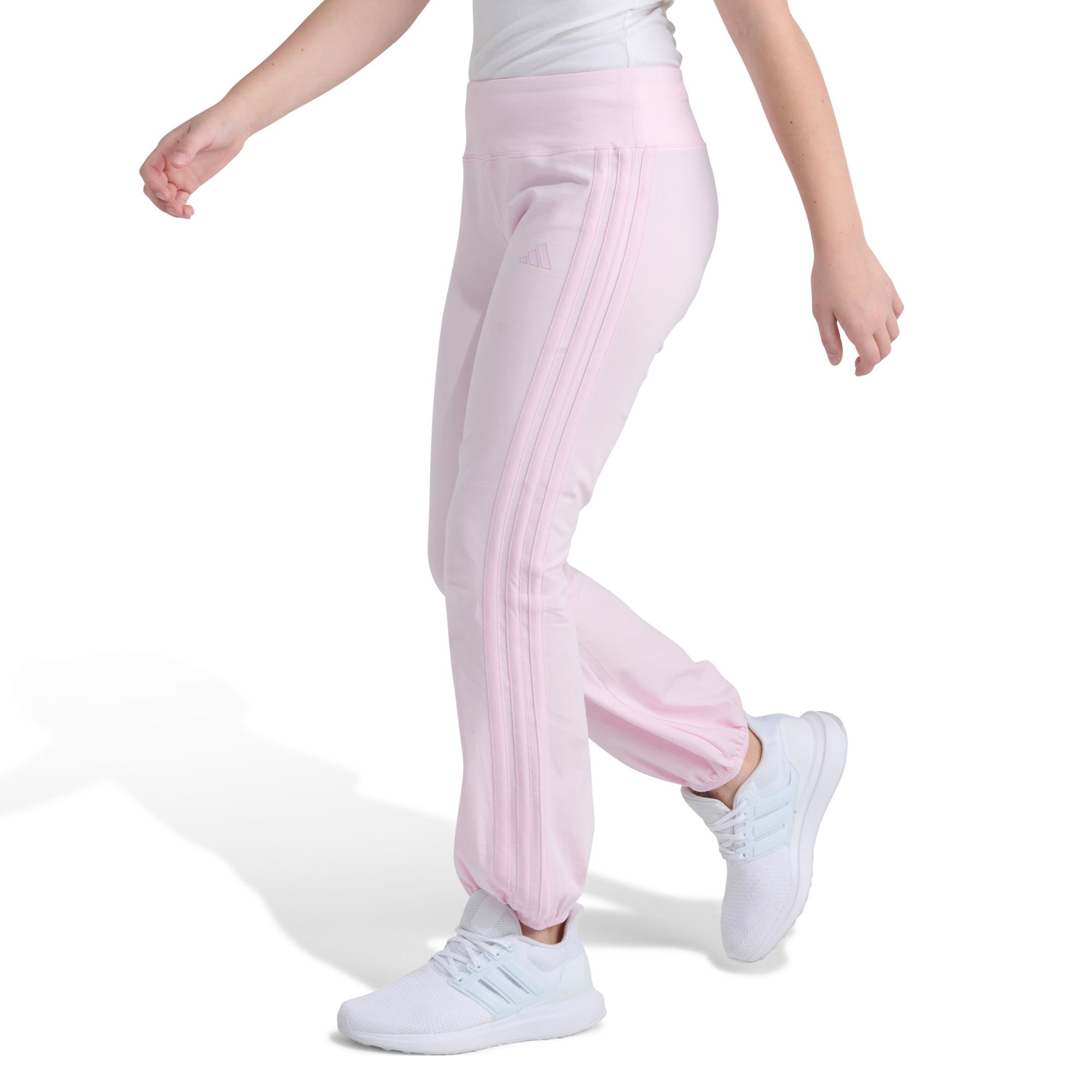 adidas Girls' Cotton Stretch Puff Cuff Pants product image