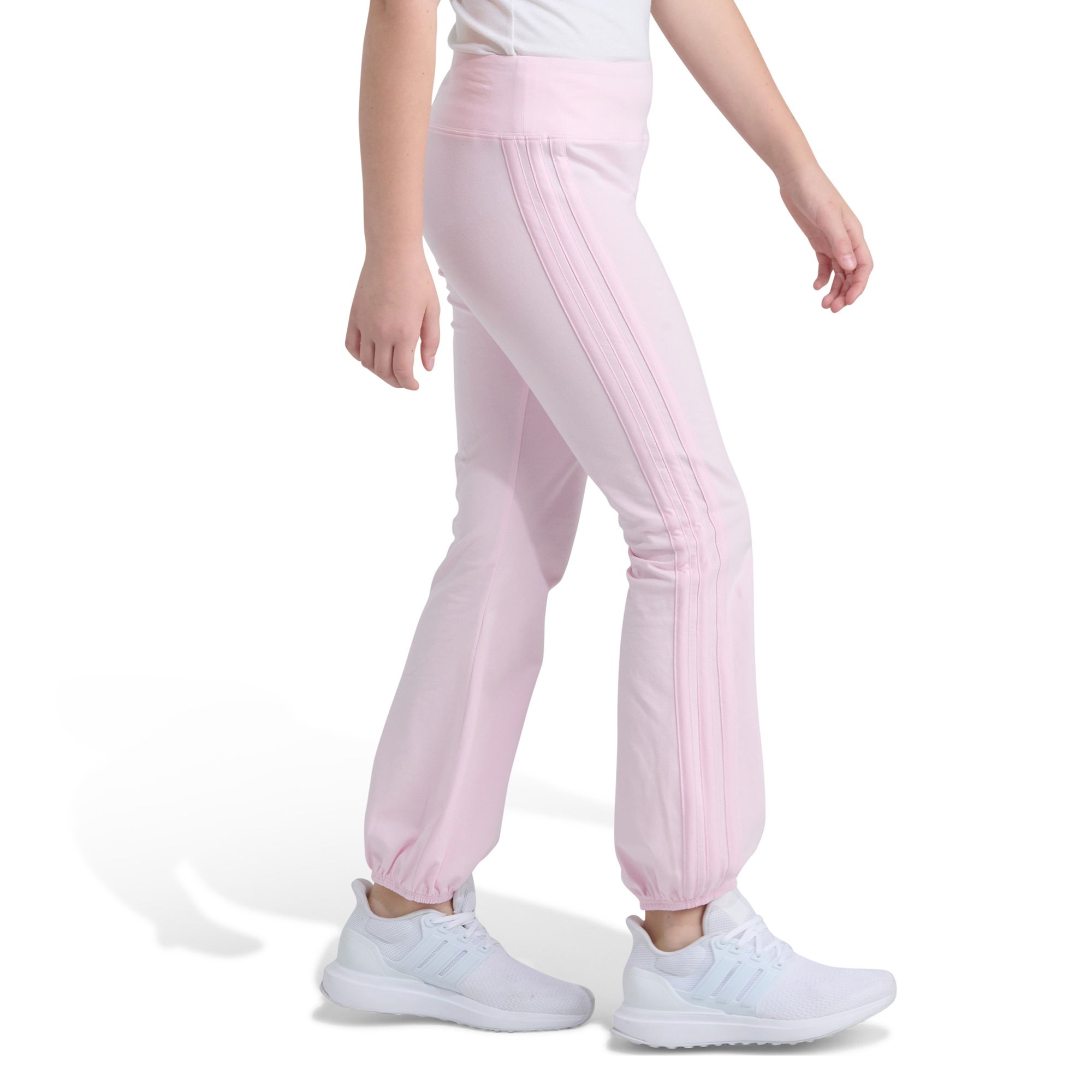 adidas Girls' Cotton Stretch Puff Cuff Pants product image