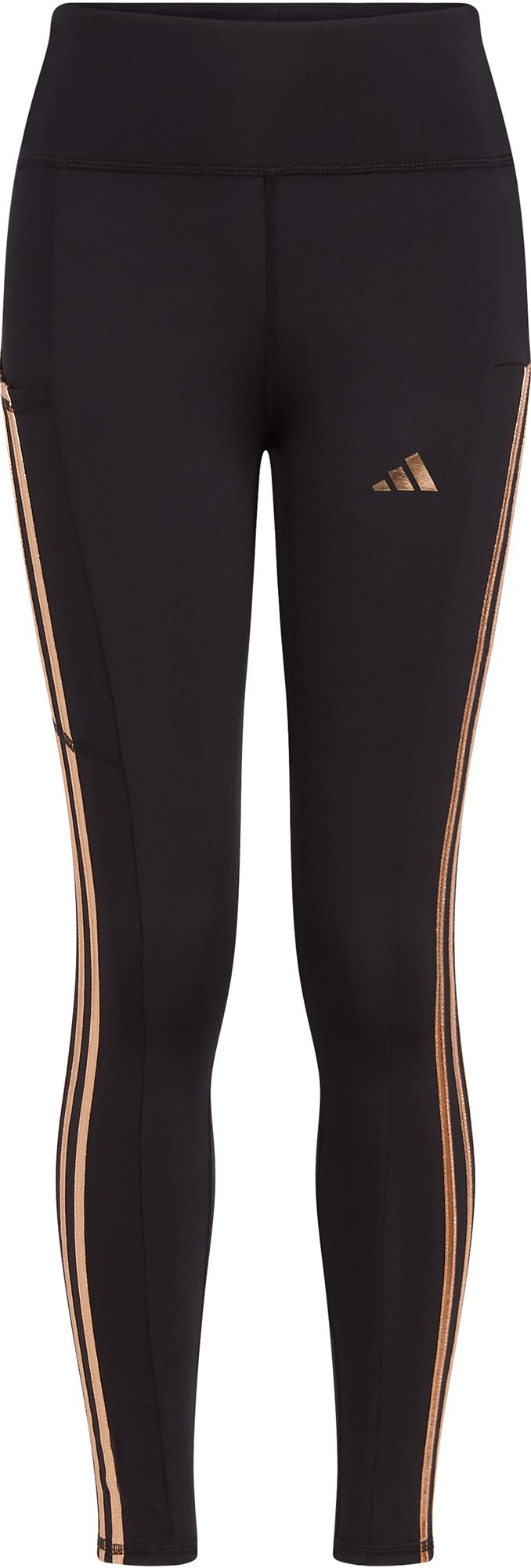 adidas Girls' 3-Stripe Pocket Leggings product image