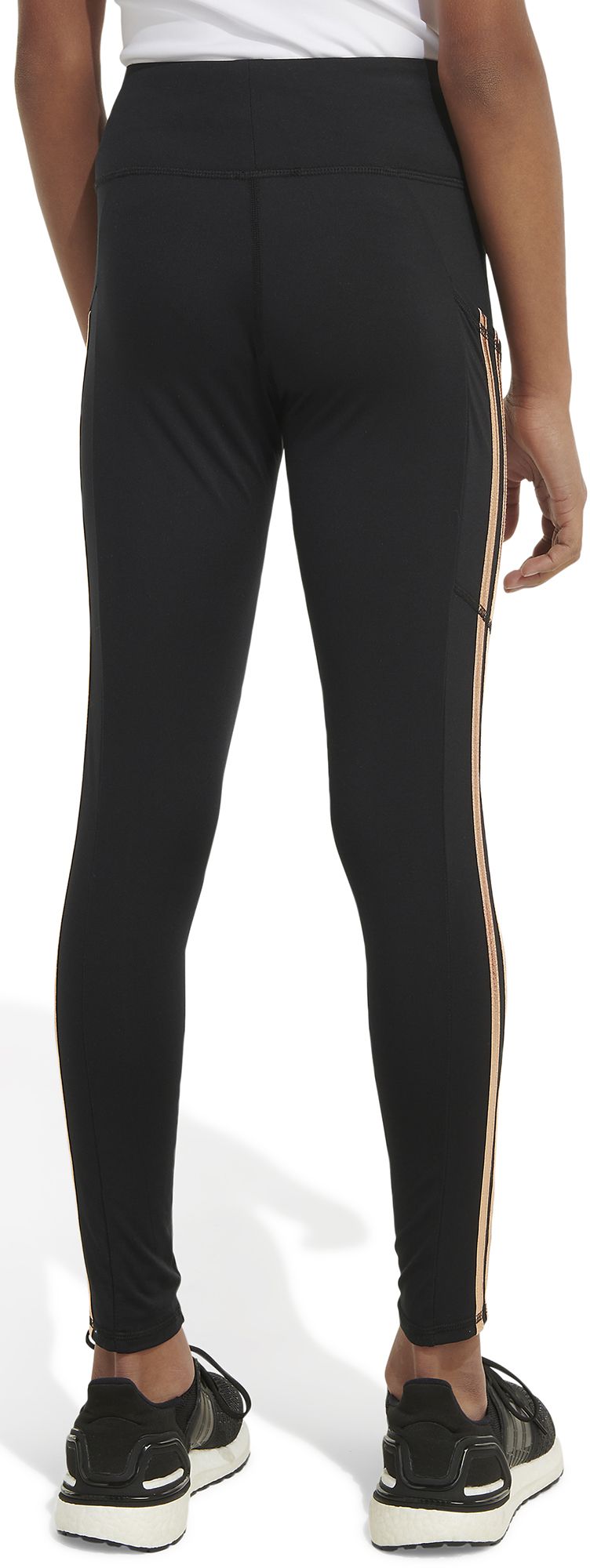 adidas Girls' 3-Stripe Pocket Leggings product image