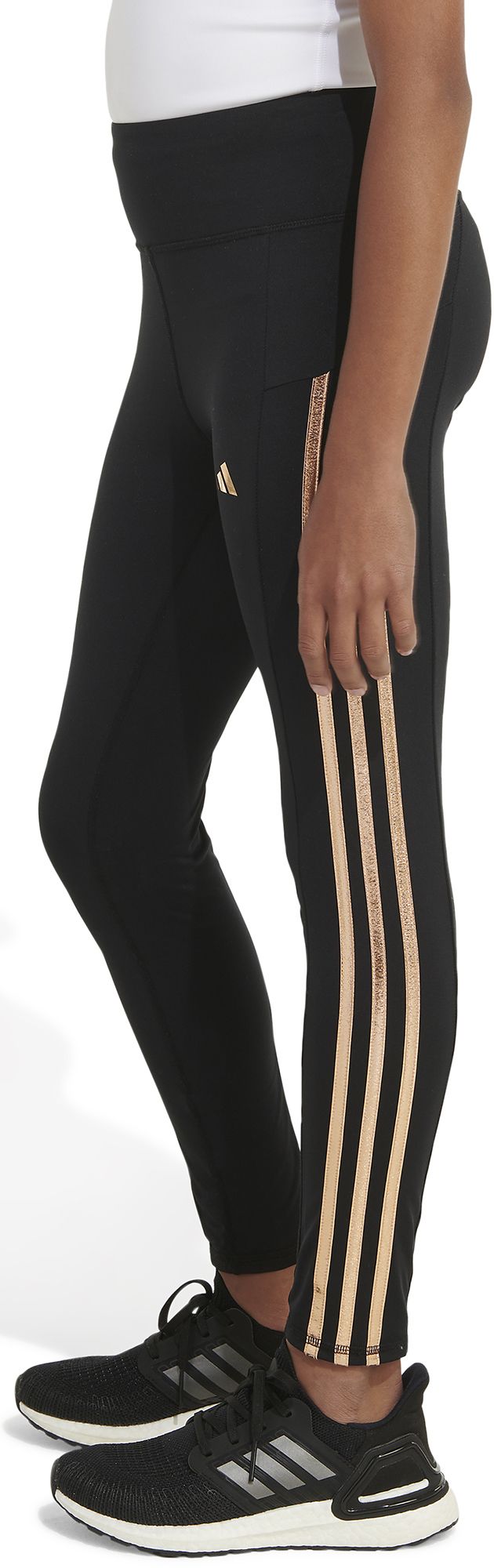 adidas Girls' 3-Stripe Pocket Leggings product image