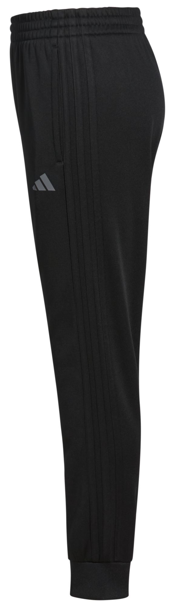 adidas Boys' Elastic Waistband 3-Stripe Tonal Joggers product image