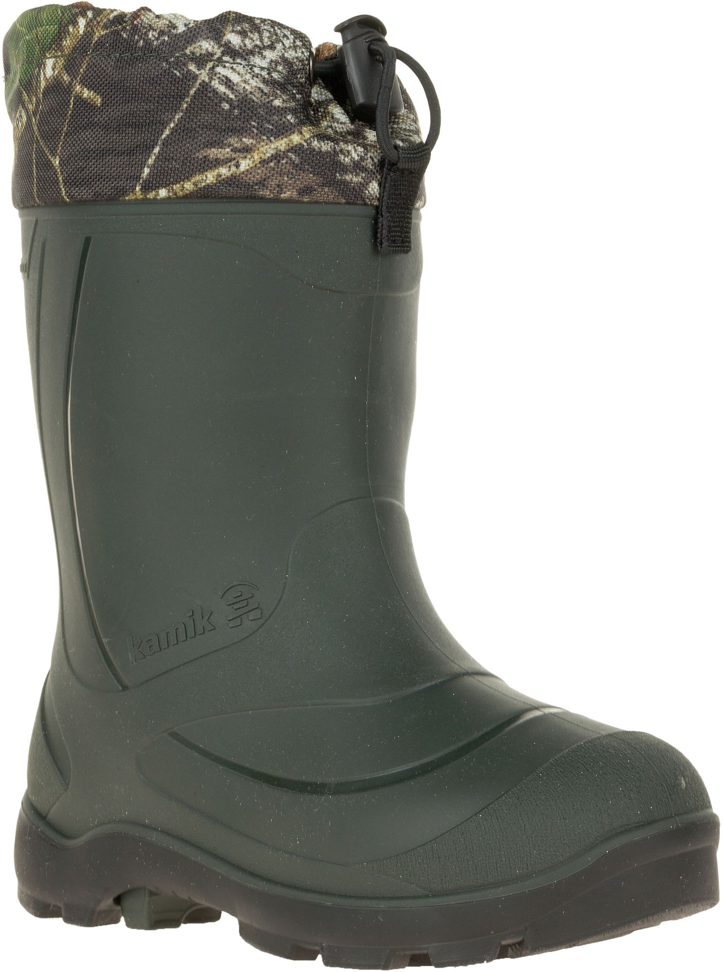 Kamik Kids' Snobuster 2 Mossy Oak Insulated Waterproof Winter Boots